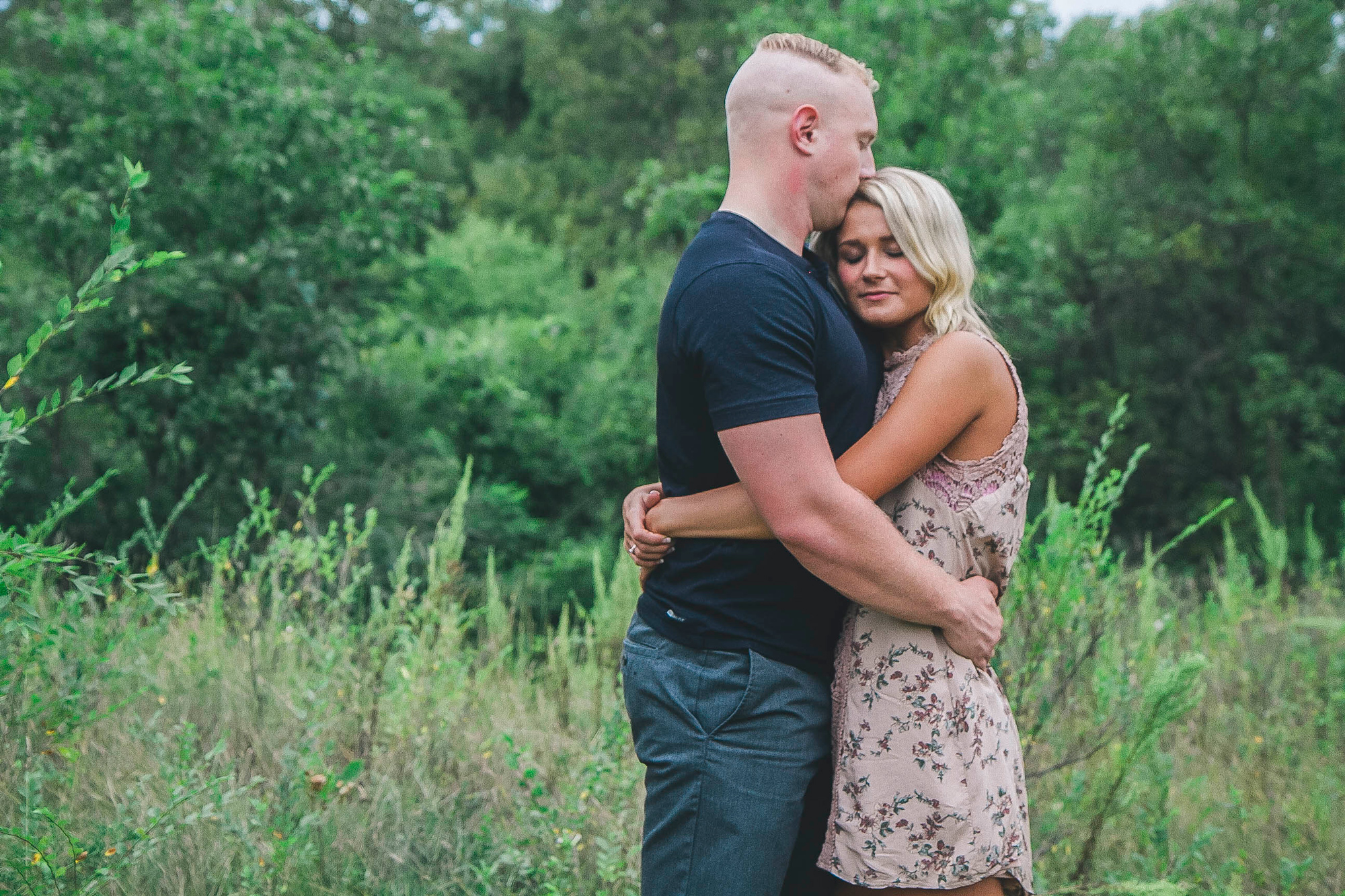 engagement photo session Prescott, Wisconsin