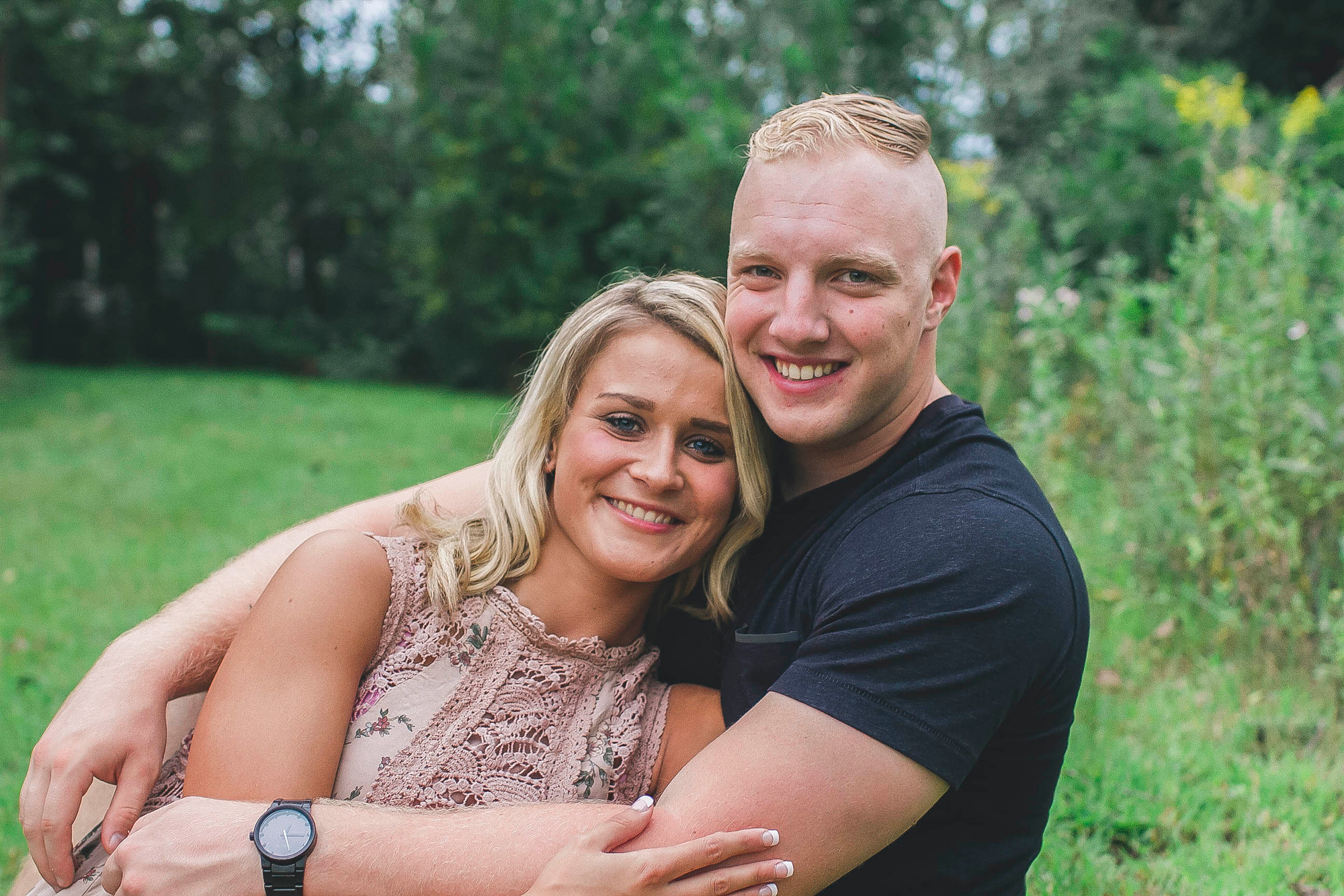 engagement photo session prescott, wisconsin